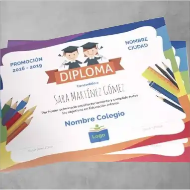 Diplomas y Certificados Personalizados 3