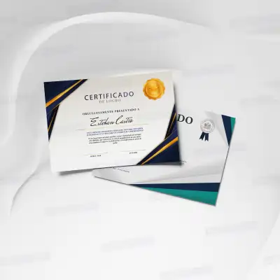 Imprenta P y M - Cel - Diplomas y Certificados 3
