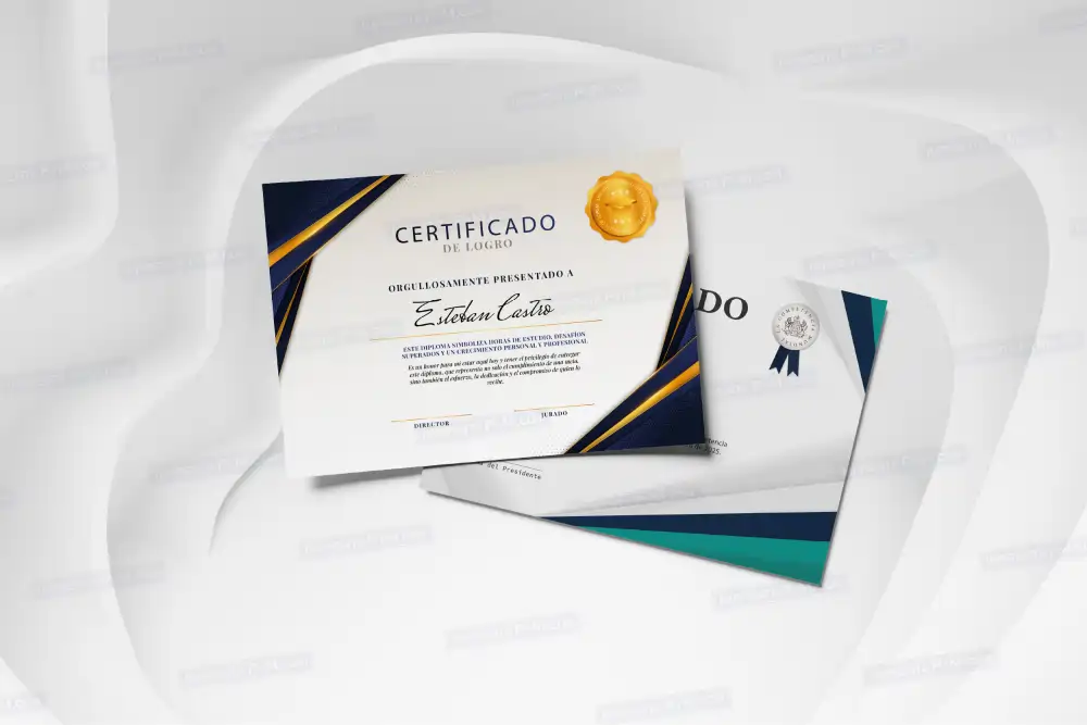 Imprenta P y M - PC - Diplomas y Certificados 1