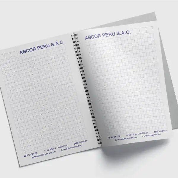 Libreta Corporativa Flexible (Tapa Blanda) 3